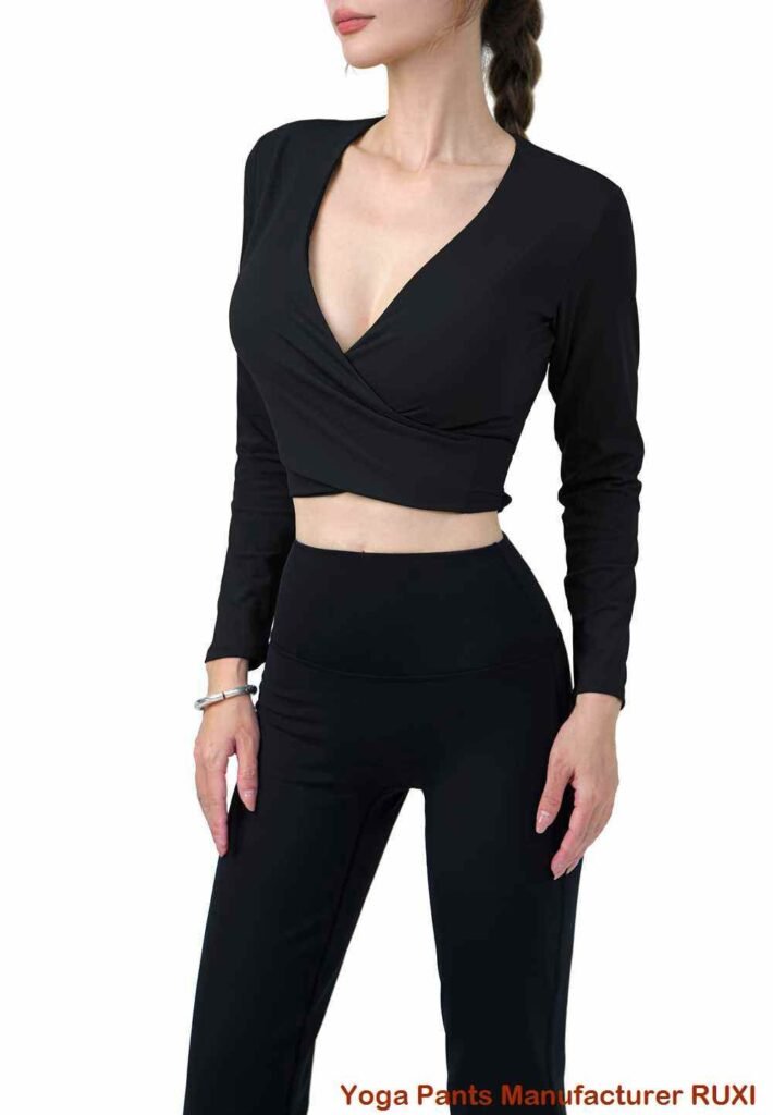 βαμβακερό παντελόνι γιόγκα RUXI