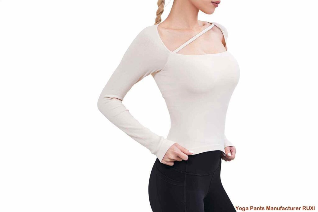 μπεζ σορτς γιόγκα RUXI ss3464