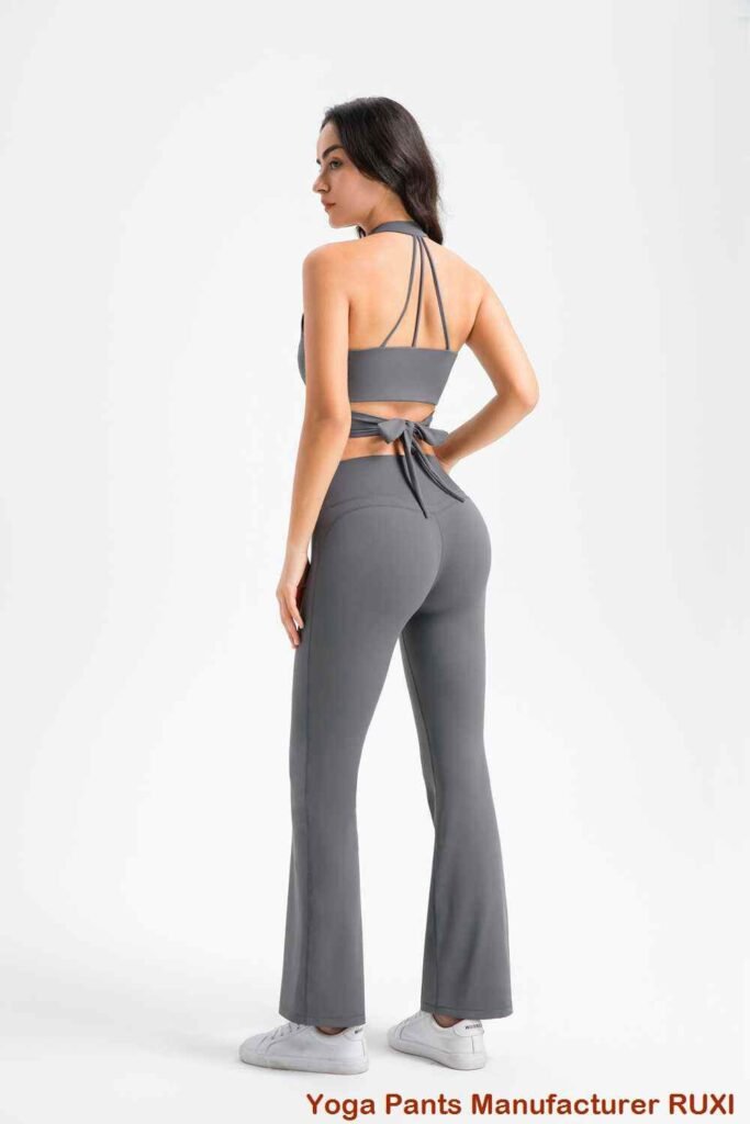 γυαλιστερό σορτς γιόγκα RUXI